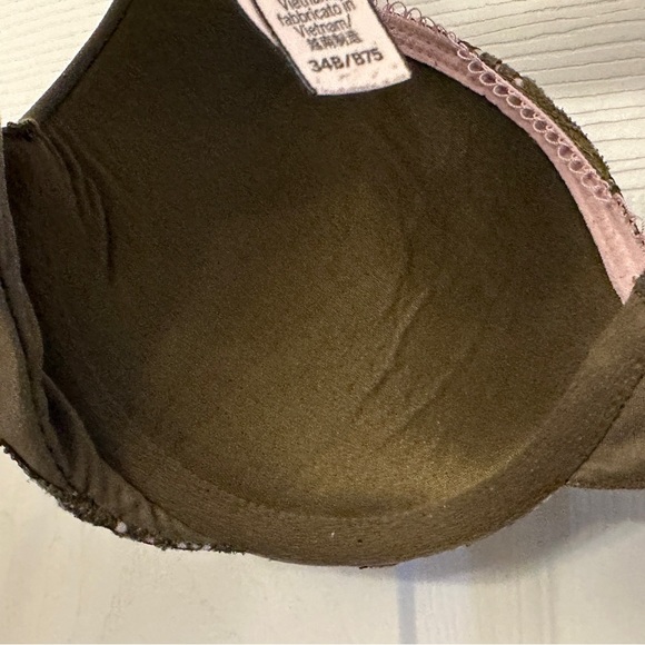 Victoria's Secret Body By Victoria Perfect Shape Padded Push Up Bra Size 34B - Picture 11 of 12